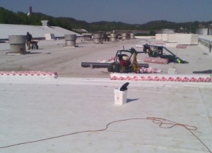 Tennessee Roofing and Construction - Industrial Roofing - Roadtec Manufacturing, Chattanooga, Tennessee
